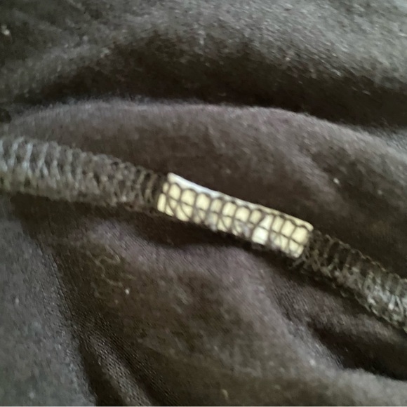 Pebble and Stone black blouse sheer sleeves with polkadots size medium​​​​​ - Picture 4 of 7